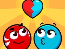 Red and Blue Ball Cupid love